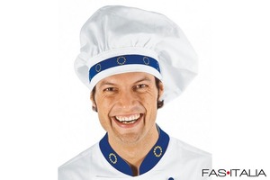 Cappello cuoco bianco Europa